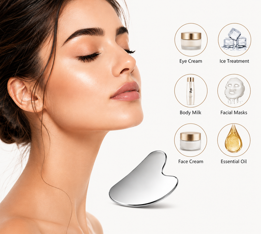 Daily Cosmetics™ | Stainless Steel Gua Sha Stone