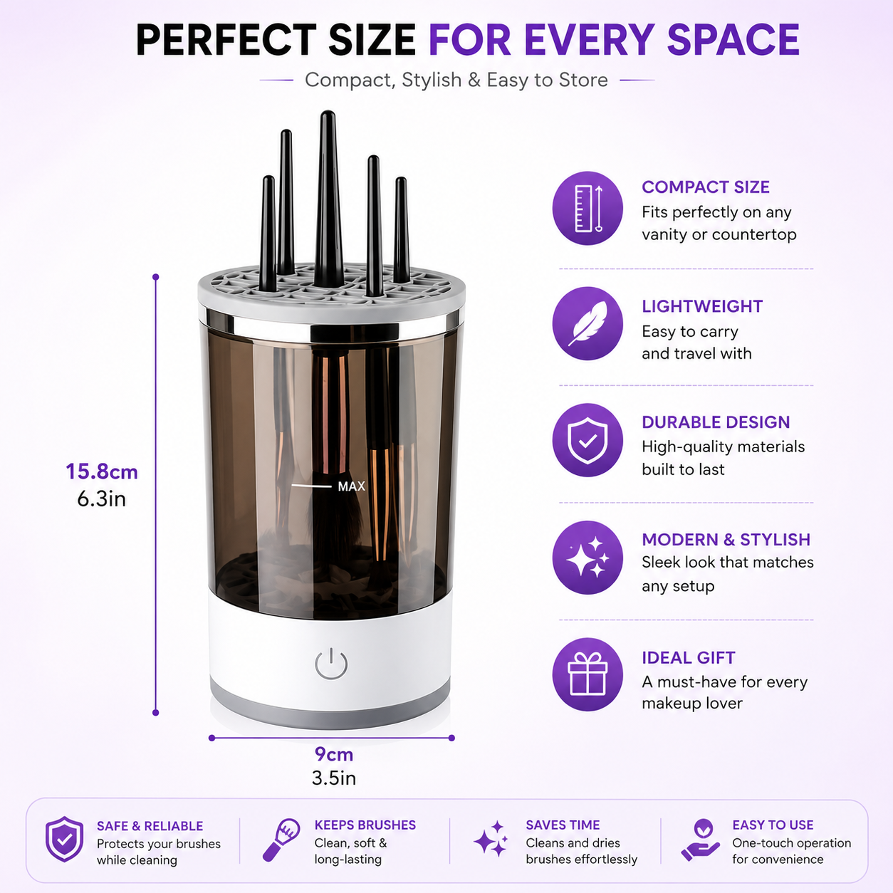 Daily Cosmetics™ | Professional Makeup Brush Cleaner